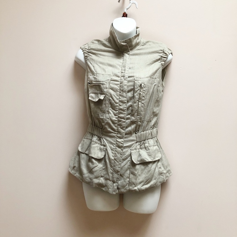 ESTHIS LINEN VEST